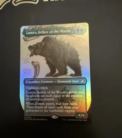 Lumra, Bellow of the Woods Borderless FOIL #293 - BLB Bloomburrow MTG - Image 1