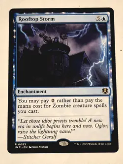 MTG Innistrad Remastered - Rooftop Storm - Paxk Fresh!!! - Image 1