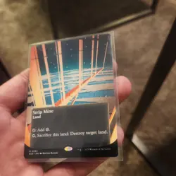 Strip Mine (0085) - Borderless M MTG Edge of Eternities: Stellar Sights M/NM - Image 1