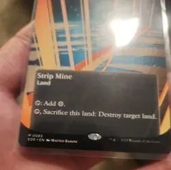 Strip Mine (0085) - Borderless M MTG Edge of Eternities: Stellar Sights M/NM - Image 4