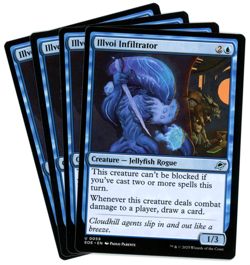 x4 Illvoi Infiltrator - 0059 - Edge of Eternities - MTG - NM Ships Now - Image 1