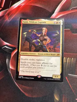 Mtg Sami, Wildcat Captain - Edge Of Eternities + Bonus Foils - Image 4
