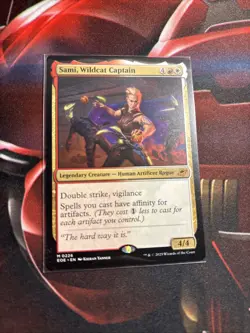 Mtg Sami, Wildcat Captain - Edge Of Eternities + Bonus Foils - Image 5
