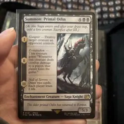 Summon: Primal Odin - #121 - Final Fantasy - MTG - Image 1