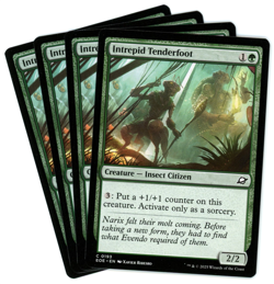 x4 Intrepid Tenderfoot - 0193 - Edge of Eternities - MTG - NM Ships Now - Image 1