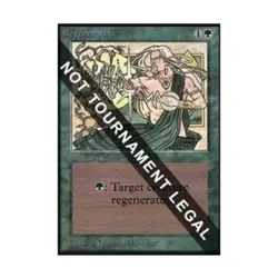 WOTC MtG Collector's Ed Regeneration (CE) (C) EX - Image 1