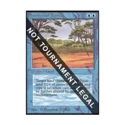 WOTC MtG Collector's Ed Phantasmal Terrain (CE) (C) EX - Image 1