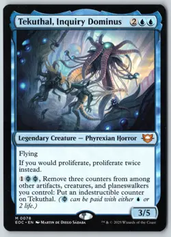 Tekuthal, Inquiry Dominus - Commander Edge of Eternities - MTG - Magic - NM - Image 1