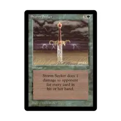 WOTC MtG Legends Storm Seeker (U) Fair - Image 1