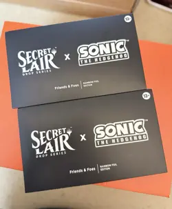 Magic the Gathering Secret Lair Sonic Friends & Foes MTG Sega Foil Edition New - Image 1