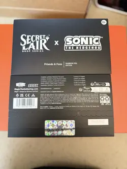 Magic the Gathering Secret Lair Sonic Friends & Foes MTG Sega Foil Edition New - Image 2