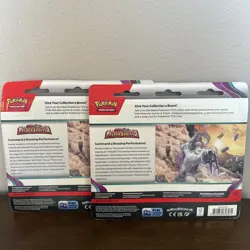 Pokemon TCG: Paldea Evolved 3 Pack Blister SV02 X2 - Image 2