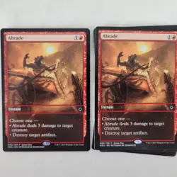 1x MTG Abrade Full Art Game Day Promo NM Near Mint Magic the Gathering - Image 1