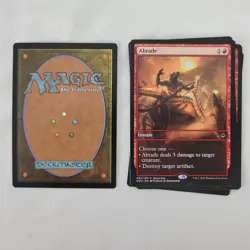 1x MTG Abrade Full Art Game Day Promo NM Near Mint Magic the Gathering - Image 2