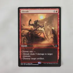 1x MTG Abrade Full Art Game Day Promo NM Near Mint Magic the Gathering - Image 3