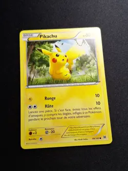 NEAR MINT Pikachu 48/162 XY Impulsion Turbo Carte Pokemon FR - Image 1