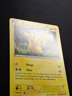 NEAR MINT Pikachu 48/162 XY Impulsion Turbo Carte Pokemon FR - Image 2