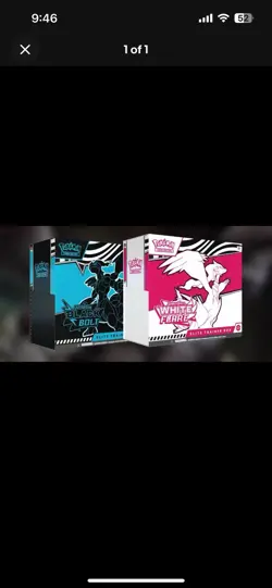 Pokemon Black Bolt and White Flare Elite Trainer Box ETB Set of 2 - Ships Now! - Image 1