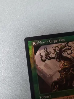 Rishkar's Expertise (Retro Frame) Promo Foil. Magic. Mtg. LP or better. - Image 2