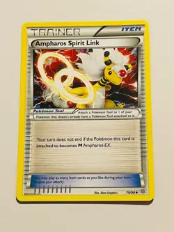 AMPHAROS SPIRIT LINK 2015 Pokemon Ancient Origins Uncommon POKEMON 70/98 - Image 1