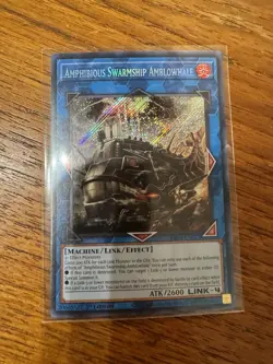 Yugioh | Amphibious Swarmship Amblowhale | RA04 | Secret Rare | 1st Edition NM - Image 1