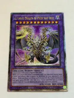 Yugioh Ultimate Dragon of Pride and Soul ROTA-EN000 Quarter Century Rare NM - Image 1