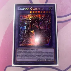 Yugioh Despian Quaeritis Prismatic Secret MP22-EN141 NM In Hand Ships Now! - Image 1