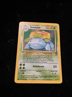 Pokemon TCG Venusaur Base Set 2 Holo Unlimited Rare Card 18/130 - Image 2