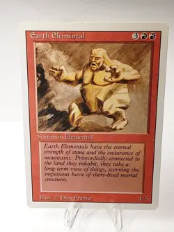 MTG - 3rd Edition - Revised - Earth Elemental - Uncommon - LP+ NM - Image 1