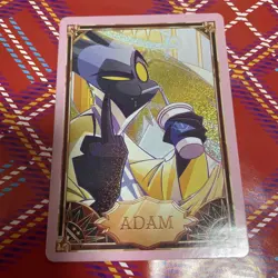 Hazbin Hotel Adam Card Trading Holo Foil - Excellent Condition, Rare Find! - Image 1