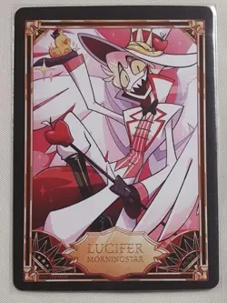 Hazbin Hotel 2nd Edition Trading Card Lucifer Morningstar - Sleeved - Image 1
