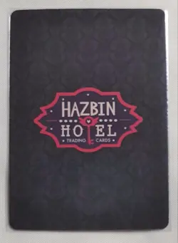 Hazbin Hotel 2nd Edition Trading Card Lucifer Morningstar - Sleeved - Image 2