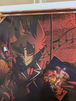 Hazbin Hotel Alastar Promo Card Soundtrack Season 1 Limited Edition PR-05 - Image 3