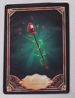 Hazbin Hotel Alastor's Mike Trading Card 2nd Edition - Sleeved - Image 1