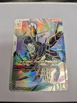 Bandai Gundam Card Game Gundam Aerial Rebuild LR++ GD01-067 LR++ English NM - Image 1