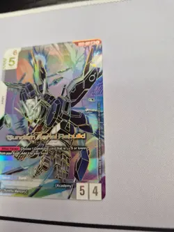 Bandai Gundam Card Game Gundam Aerial Rebuild LR++ GD01-067 LR++ English NM - Image 3