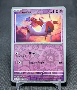 Latias Uncommon Reverse Holo Psychic Temporal Forces Pokemon TCG Card 067/162 - Image 1