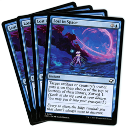 x4 Lost In Space - 0062 - Edge of Eternities - MTG - NM Ships Now - Image 1