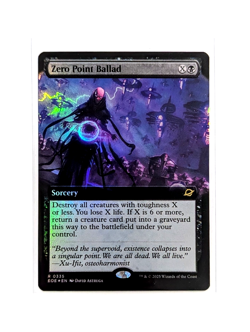 Zero Point Ballad R 0335 Extended Art FOIL MTG Edge Of Eternities EOE EN NM/M - Image 1