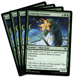 x4 Lashwhip Predator - 0195 - Edge of Eternities - MTG - NM Ships Now - Image 1