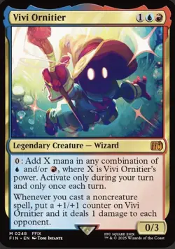 MTG Vivi Ornitier Non Foil Regular Final Fantasy FIN Pack Fresh - Image 1