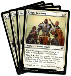 x4 Knight Luminary - 0023 - Edge of Eternities - MTG - NM Ships Now - Image 1