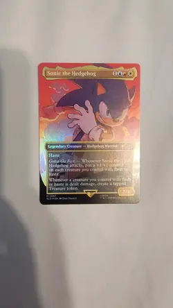 ON HAND ✨ Sonic the Hedgehog MTG Secret Lair x Sonic: Foil Edition 2087 ✨ - Image 3