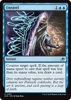 x4 NM (Playset) Unravel, MTG, Edge of Eternities, Magic the Gathering, 83 - Image 1