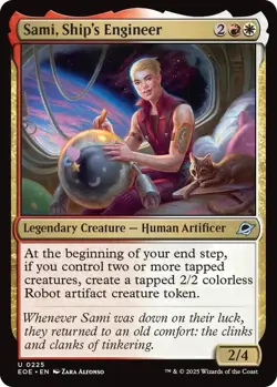 x4 NM (Playset) Sami, Ship's Engineer, MTG, Edge of Eternities, Magic, 225 - Image 1