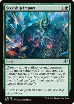 x4 NM (Playset) Seedship Impact, MTG, Edge of Eternities, Magic, 205 - Image 1