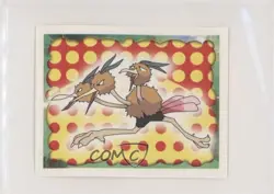 Dodrio Merlin Pokemon Album Stickers #85 1999 4k2 - Image 1
