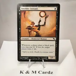 MTG - Shadowmoore - Smolder Initiate - #078 - Image 1