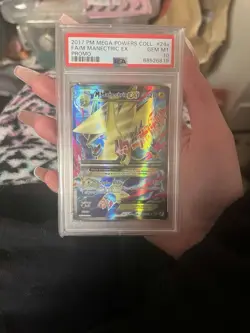 Pokemon M Manectric EX Full Art 24a/119 Mega Powers Promo English PSA 10 MINT - Image 1
