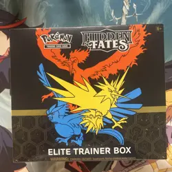 Pokemon TCG Hidden Fates Elite Trainer Box (ETB) New Factory Sealed - Image 1